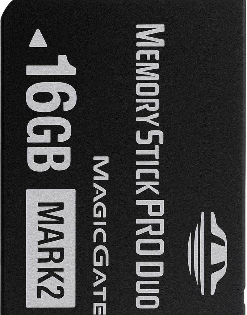 Ekoomar Original 16GB Memory Stick Pro Duo MARK2 - Compatible with PSP1000/2000/3000, DSLR Burst Shooting, MagicGate | High-Speed Read/Write Memory Stick Duo Card for PSP Memory Stick & Cameras - Image 1